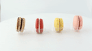 Inserto in plastica PET trasparente per 7 macarons con chiusura a clip - 21,3 cm x 6,2 cm x 2 cm - 150 unità