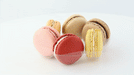 Inserto rotondo in plastica PET trasparente per 7 macarons con chiusura a clip - Ø 13 cm - H 2 cm - 150 unità