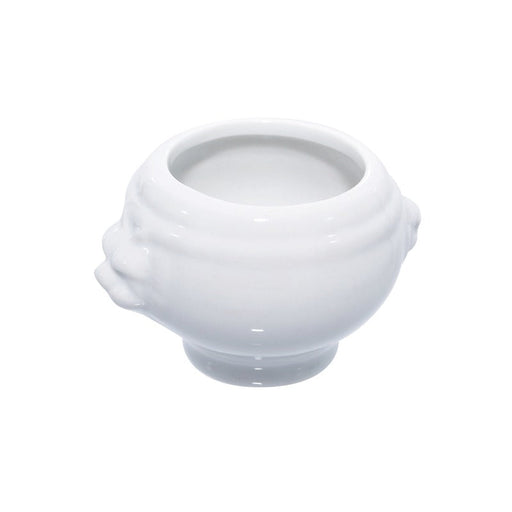 Mini zuppiera in porcellana bianca - 8 cm x 6,5 cm x 5 cm - 36 unità