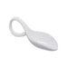 Mini cucchiaio in porcellana bianca - 11,8 cm - 24 unità