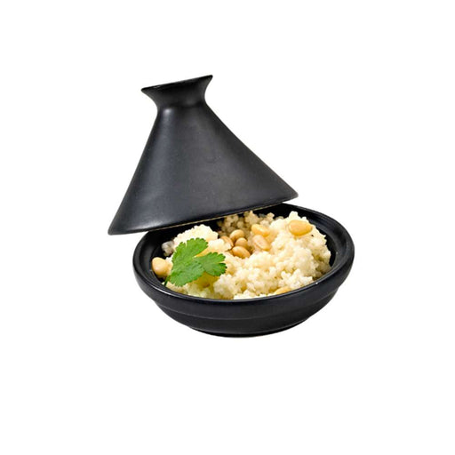 Mini tajine in porcellana nera - Ø 9 cm - H 8 cm - 24 unità