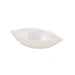 Contenitore finger food bianco in polpa di cellulosa "Wave" - 11 cm x 5,2 cm x 2,5 cm - 300 unità