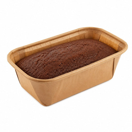 Stampo da forno rettangolare in carta antigrasso 80 g/m² - 300 ml - 11,2 cm x 6,5 cm x 4,2 cm - 1000 unità