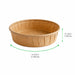 Stampo da forno rotondo in carta antigrasso 80 g/m² - 250 ml - Ø 12 cm - H 3 cm - 1000 unità - dimensions