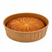Stampo da forno rotondo in carta antigrasso 125 g/m² - 1200 ml - Ø 22,5 cm - H 3,5 cm - 1000 unità