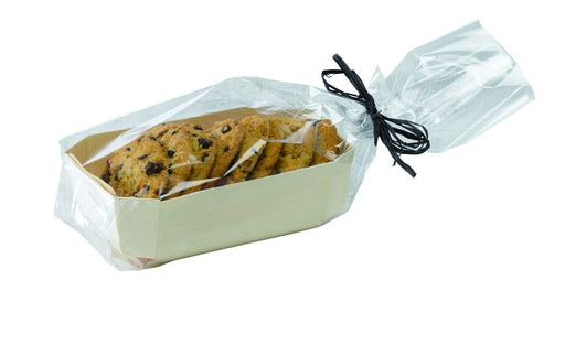 Stampo da forno in legno "Juliette" con pirottino in carta - 750 ml - 19 cm x 10,5 cm x 6 cm - 80 unità