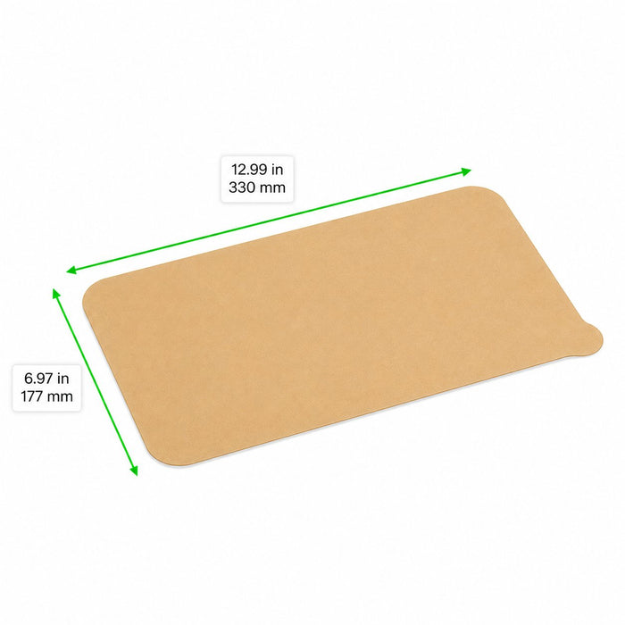 Opercolo di sigillatura in kraft "Opco" - 33 cm x 17,7 cm - 250 unità - dimensions