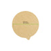 Opercover kraft - Ø 15,6 cm - 500 unità - dimensions