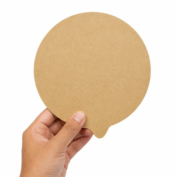 Opercolo di sigillatura rotondo in kraft "Opco" - Ø 23,5 cm - 500 unità