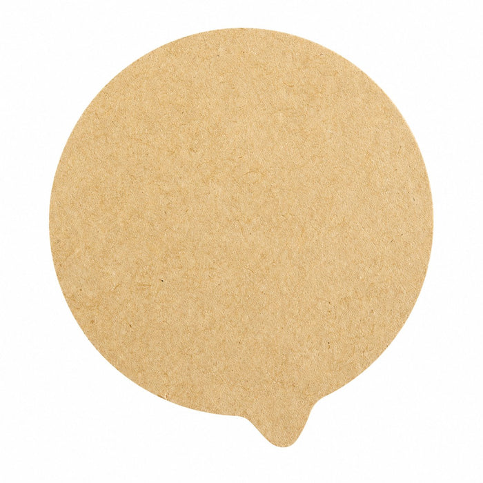 Opercolo di sigillatura rotondo in kraft "Opco" - Ø 23,5 cm - 500 unità