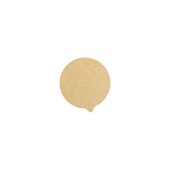 Opercover kraft - Ø 7,6 cm - 1000 unità