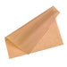 Carta alimentare kraft marrone antigrasso - 40 cm x 40 cm - 1000 unità