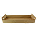 Vassoio in cartone kraft marrone con manici - 39 cm x 15 cm x 7 cm - 200 unità