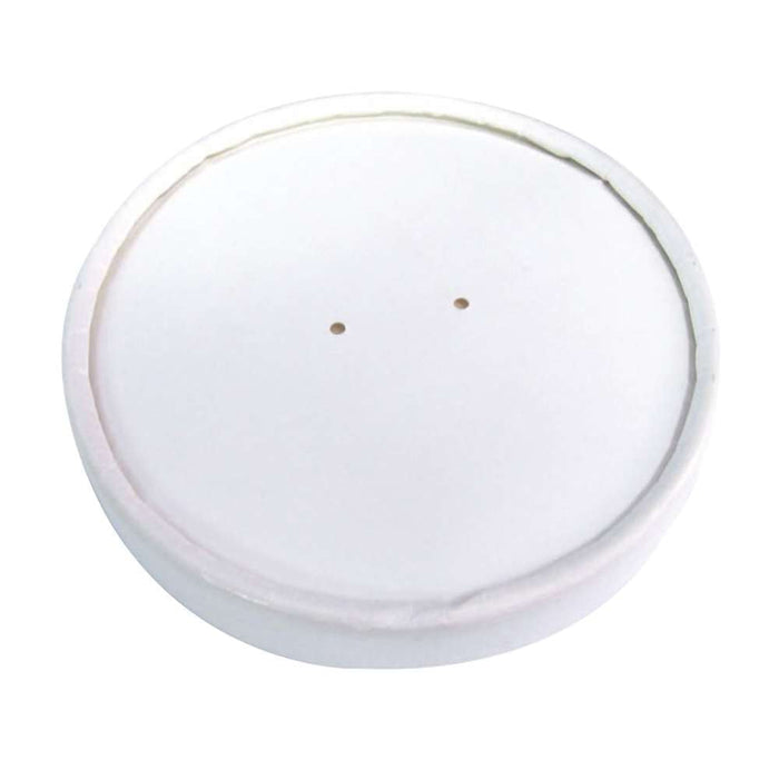 Insalatiera rotonda "Buckaty" in cartone verde - 900 ml - Ø 15 cm - H 7,5 cm - 360 unità