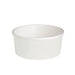 Insalatiera rotonda "Buckaty" in cartone bianco - 1500 ml - Ø 18,6 cm - H 6,6 cm - 300 unità