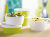Insalatiera rotonda "Buckaty" in cartone bianco - 480 ml - Ø 15 cm - H 4,5 cm - 360 unità