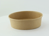 Insalatiera rotonda "Buckaty" in cartone kraft - 480 ml - Ø 15 cm - H 4,5 cm - 360 unità