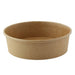 Insalatiera rotonda "Buckaty" in cartone kraft - 480 ml - Ø 15 cm - H 4,5 cm - 360 unità