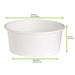 Insalatiera rotonda "Buckaty" in cartone bianco multiuso - 700 ml - Ø 15 cm - H 6 cm - 360 unità