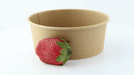 Insalatiera rotonda "Buckaty" in cartone kraft - 700 ml - Ø 15 cm - H 6 cm - 360 unità