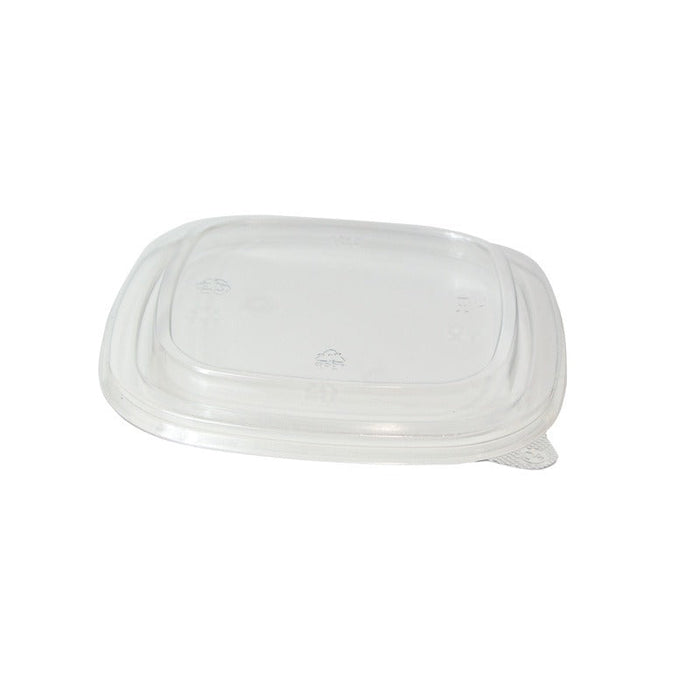 Coperchio quadrato in PP trasparente per insalatiera quadrata - 17 cm x 17 cm - Compatibile con 210PCAR1000PPK, 210PCAR1200PPK, 210PCAR1400PPK - 300 unità