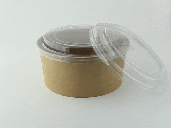 Coperchio in RPET trasparente - Ø 18,5 cm - 360 unità
