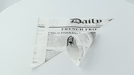 Cono in carta antigrasso con decoro Giornale - 360 ml - 25 cm x 18 cm x 18 cm - 5000 unità