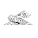 Cono in carta antigrasso con decoro Giornale - 360 ml - 25 cm x 18 cm x 18 cm - 5000 unità