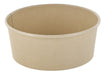 Insalatiera rotonda "Buckaty" in cartone di fibra di bambù senza plastica - 700 ml - Ø 15 cm - H 6 cm - 360 unità
