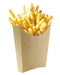 Bustina per patatine in kraft marrone - 480 ml - 11,5 cm x 9 cm x 14 cm - 1100 unità