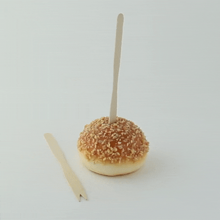 Mini forchetta in legno - 14 cm - 5000 unità
