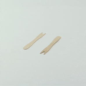 Forchettina per patatine in legno - 8,5 cm - 5000 unità