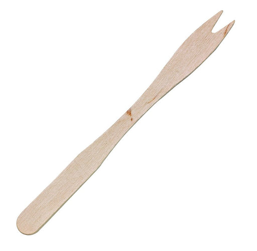 Forchettina per patatine in legno - 8,5 cm - 5000 unità