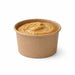 Contenitore in cartone kraft marrone per caldo e freddo - 60 ml - Ø 6,2 cm - H 3,5 cm - 1000 unità