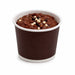 Contenitore in cartone marrone scuro per caldo e freddo - 150 ml - Ø 7,2 cm - H 5,6 cm - 3000 unità
