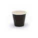 Contenitore in cartone nero per caldo e freddo - 45 ml - Ø 4,6 cm - H 4 cm - 1000 unità
