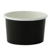 Contenitore in cartone nero per caldo e freddo - 60 ml - Ø 6,2 cm - H 3,5 cm - 1000 unità