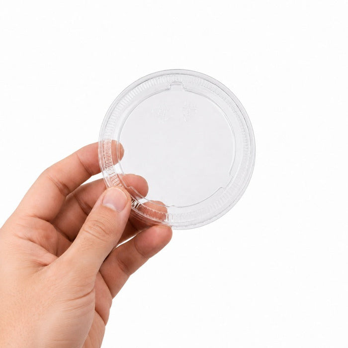 Coperchio in PET trasparente - Ø 6,5 cm - Compatibile con 210POPT1, 210POPT2 - 3000 unità