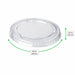 Coperchio in PET trasparente - Ø 6,5 cm - Compatibile con 210POPT1, 210POPT2 - 3000 unità - dimensions