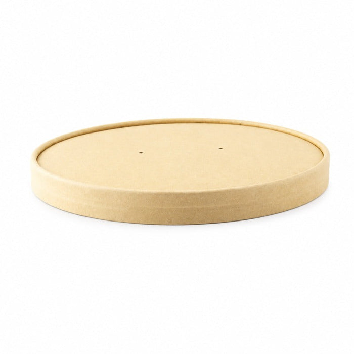 Coperchio in cartone kraft - Ø 6,1 cm - Compatibile con 210POW122, 210POW62, 210POW82 - 1000 unità