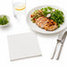 Tovagliolo in ovatta bianco 2 veli - 30 cm x 30 cm - 4000 unità - Rif. 210S30302P1
