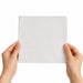 Tovagliolo in ovatta bianco 2 veli - 30 cm x 30 cm - 3000 unità - Rif. 210S30302P