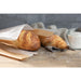 Sacchetto per sandwich in carta marrone con finestra cristallo - 11 cm x 4 cm x 55 cm - 1000 unità