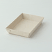 Vaschetta rettangolare in legno "Samouraï" - 8,7 cm x 6,1 cm x 1,5 cm - 200 unità