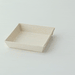 Vaschetta quadrata in legno "Samouraï" - 7 cm x 7 cm x 1,5 cm - 200 unità