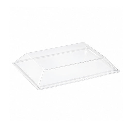 Coperchio in PET trasparente "Samourai" - 18,2 cm x 13,1 cm x 2,4 cm - Compatibile con 210SAMBQ130 - 100 unità