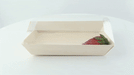 Coperchio in PET trasparente "Samourai" - 18,2 cm x 13,1 cm x 2,4 cm - Compatibile con 210SAMBQ130 - 100 unità