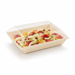 Coperchio in PET trasparente "Samourai" - 18,2 cm x 13,1 cm x 2,4 cm - Compatibile con 210SAMBQ130 - 100 unità