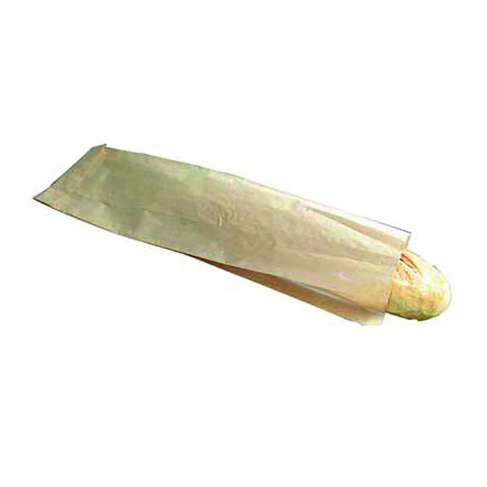 Sacchetto per sandwich in carta marrone - 10 cm x 4 cm x 30 cm - 1000 unità