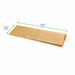 Sacchetto per sandwich in carta marrone - 10 cm x 4 cm x 34 cm - 1000 unità - dimensions